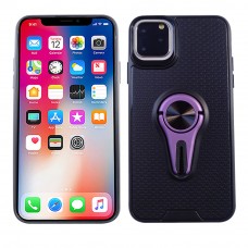 Protective Kick Stand Case For Iphone 11 Pro Max Color-Purple