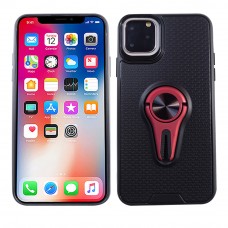 Protective Kick Stand Case For Iphone 11 Pro Max Color-Red