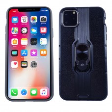 Metal Kick Stand Case For Iphone XR Color-Black