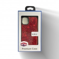 Drop Glue Case For Iphone 11 Color-Red