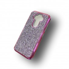 Diamond Combo Case For LG Aristo 5 Color-Pink