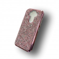 Diamond Combo Case For LG Aristo 5 Color-Rose Gold
