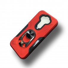 Executive Ring Case For LG K51 Color-Red