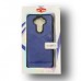 Leather Case With Credit Card Slot For LG Aristo 5 Color-Navy Blue