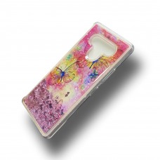 Tuff Glitter Liquid Case For LG K51 Design-Butterfly