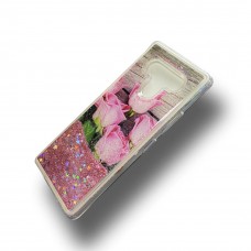 Tuff Glitter Liquid Case For LG K51 Design-Flower