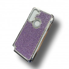 Full Bling Case For Moto G Stylus Color-Purple