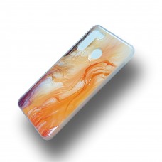 Gummy Skin With Image For Moto G Stylus Color-Orange