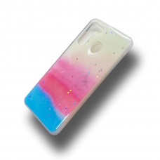 Candy Design Skin For Samsung A01 Color-White/Blue