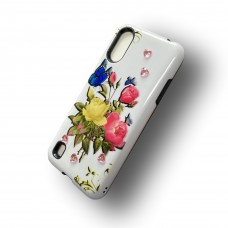 Tpu Case With Design For Samsung A01 Design-Rose