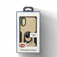 Executive Ring Case For LG Aristo 4 Plus Color-Gold