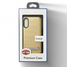 Armor Kick Stand Case for Samsung A01 Color-Gold
