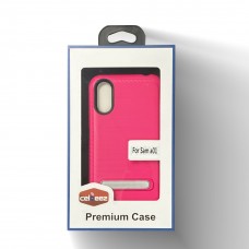 Armor Kick Stand Case For Moto G Stylus-Hot Pink