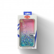 Premium Liquid Case For Samsung A01 Color-Pink/Light Blue