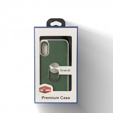 2 Tone Ring Case Samsung A01 Color-White/Green
