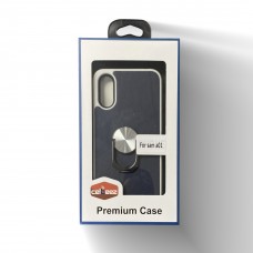 2 Tone Ring Case Samsung A01 Color-White/Navy blue