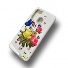 2 in 1 Tpu Case With Picture For Samsung A21 Design-Rose