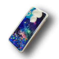 Tuff Liquid Glitter Case for LG Aristo 5 Design-Sky