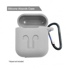REIKO  Silicone Case For Airpod in LIght Grey