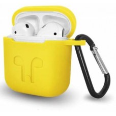 REIKO Silicone Case For Airpod in Yellow