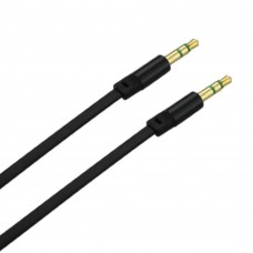 REIKO 3.5mm Stereo Audio Cable Color-Black