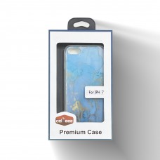 Gummy Skin With Image For Iphone 6/7/8 Plus Color-Light Blue