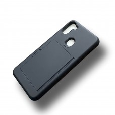 Credit Card Slot Case For Samsung A11 Color-Black