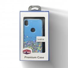 Glitter Case With PS For Samsung A20 Color-Blue
