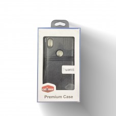 Leather Case For Samsung A20 Color-Black