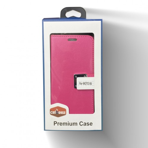 Wallet W/ Clip For Coolpad Legacy-Hot Pink