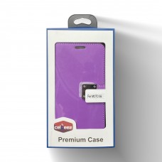 Wallet Magnetic Clip For Samsung A10E Color-Purple