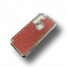Full Bling Case For Moto G Stylus-Red