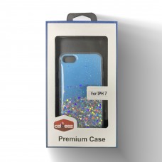 Glitter Case With PS For Iphone 6/7/8 Color-Blue