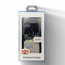 Glitter Case With PS For Iphone 6/7/8 Color-Black