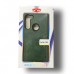 Leather Case With Credit Card Slot For Moto G Fast Color-Green