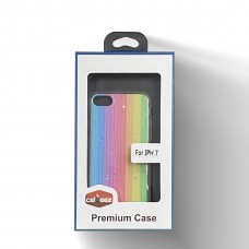 Gummy Skin With Design PS For Iphone 6/7/8 Color-Multi Color