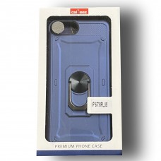 Metal Finger Ring Holder For Iphone 6/7/8 Color-Navy Blue