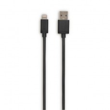 PVC Iphone Cable 10FT Color-Black
