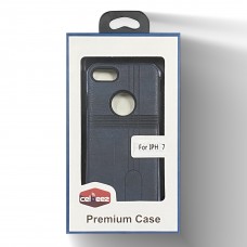 Leather Case For Iphone 6/7/8 Color-Navy Blue