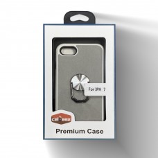 Rubberized Ring Case For Iphone 6/7/8 Plus Color-White/Gray
