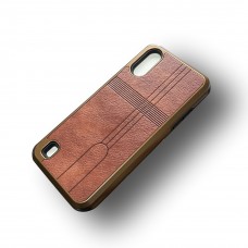 Leather Case For Samsung A11 Color-Brown