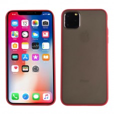 Bumper Skin Case For Iphone 11 Pro Max Color-Red
