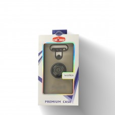 Candy Skin Ring Holder Case For LG Stylo 6 Color-Black