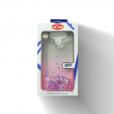 Premium Liquid Case For Moto G Stylus-Gray/Pink
