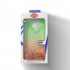 Premium Liquid Case For Moto G Stylus-Green/Orange