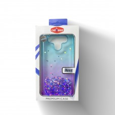 Premium Liquid Case For Moto G Stylus-Light Blue/Purple