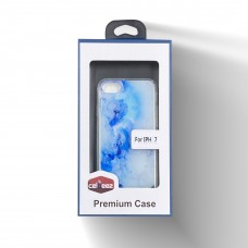 Gummy Skin With Image For Iphone 6/7/8 Plus Color-Blue/White