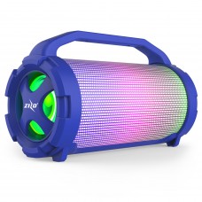 ZIZO Aurora Z1 Portable LED Bluetooth Speaker-Blue
